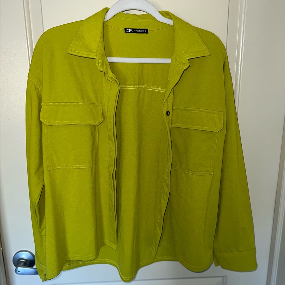 Zara Button Down Utility Jacket - image 1